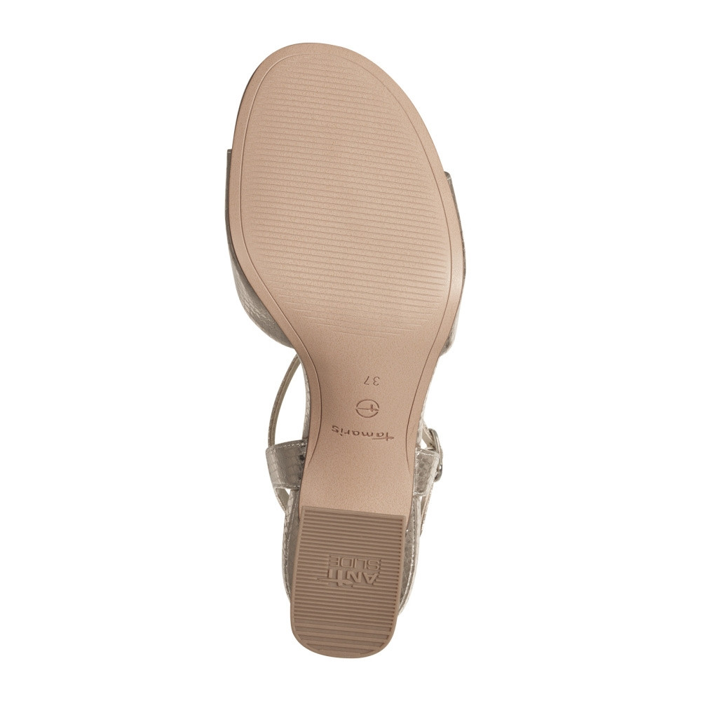 detail Dámské sandály TAMARIS 28056-42-933 zlatá S4