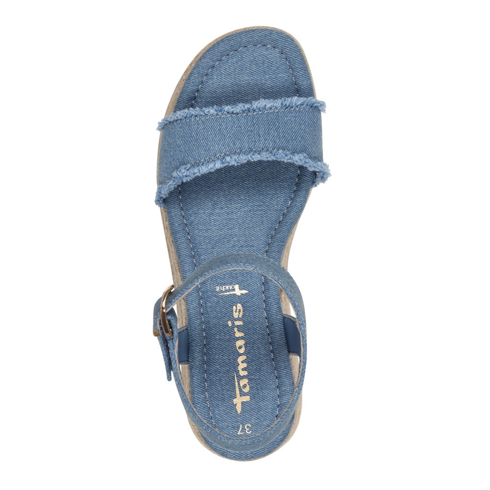detail Dámské sandály TAMARIS 28058-42-802 modrá S4