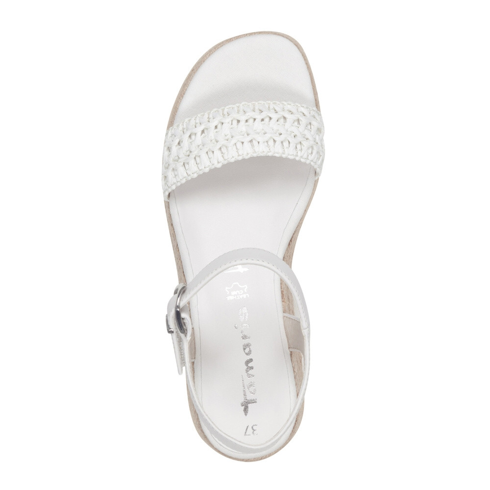 detail Dámské sandály TAMARIS 28059-42-100 bílá S4