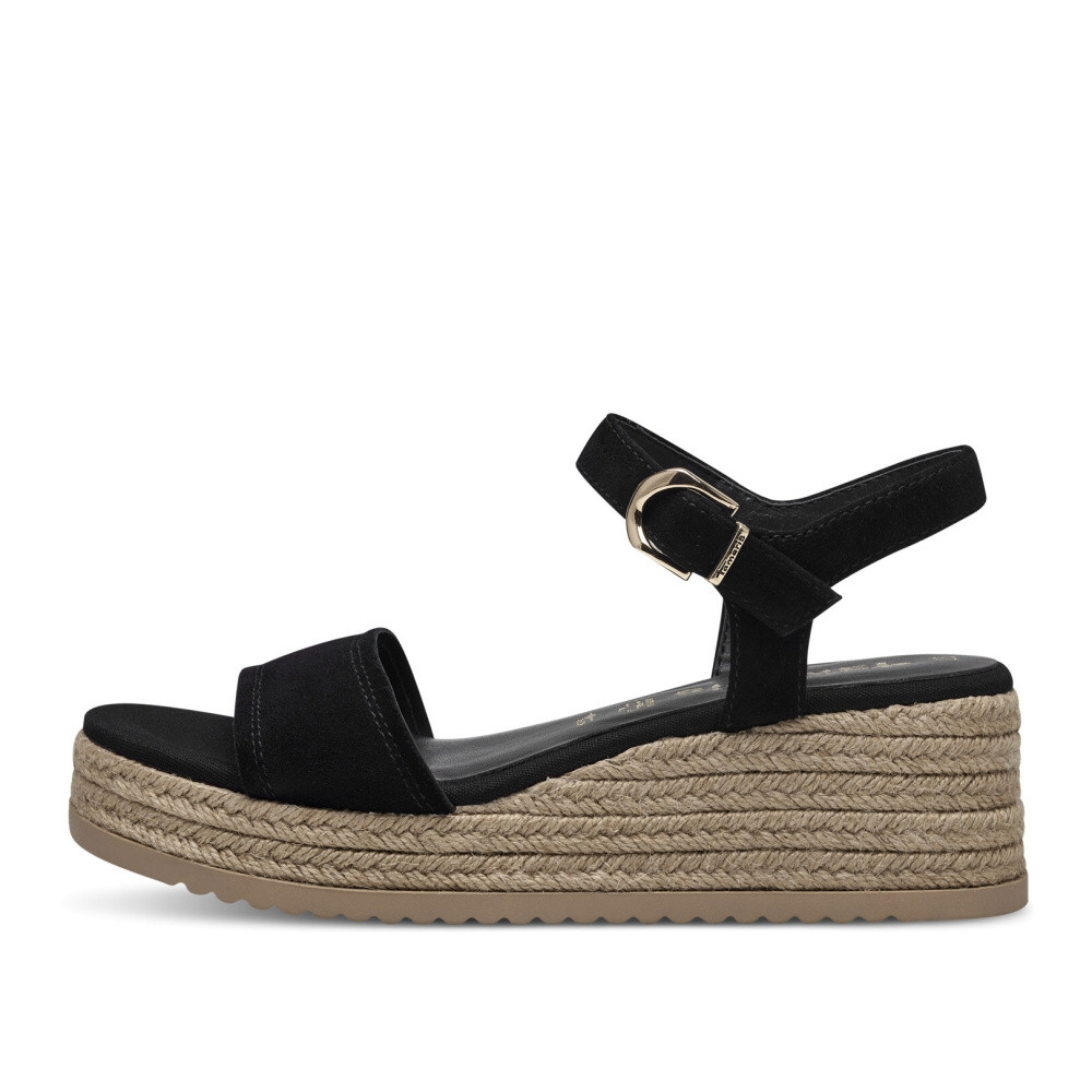 detail Dámské sandály TAMARIS 28061-42-001 černá S4