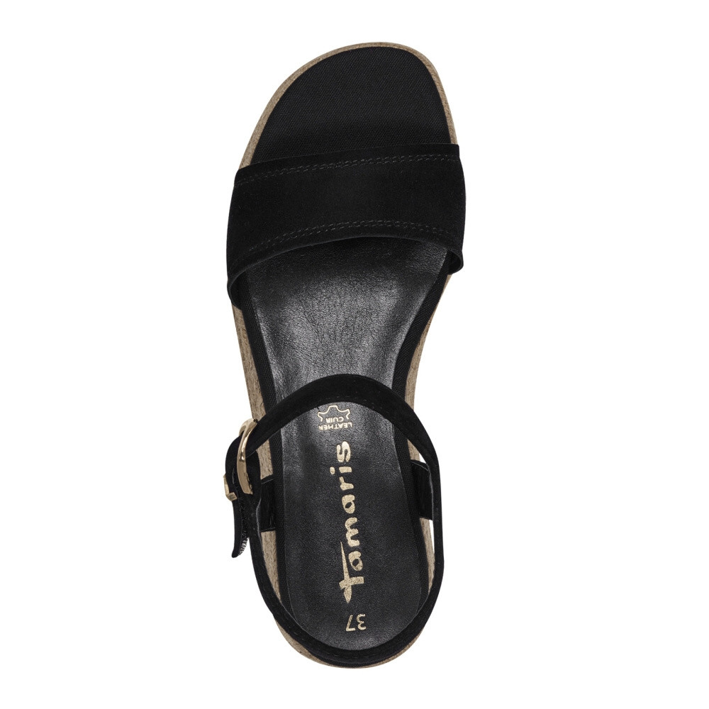 detail Dámské sandály TAMARIS 28061-42-001 černá S4