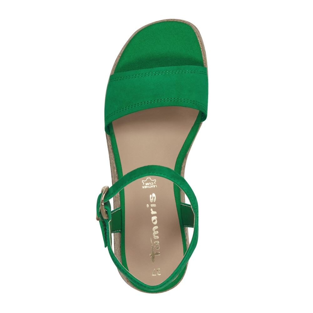 detail Dámské sandály TAMARIS 28061-42-700 zelená S4