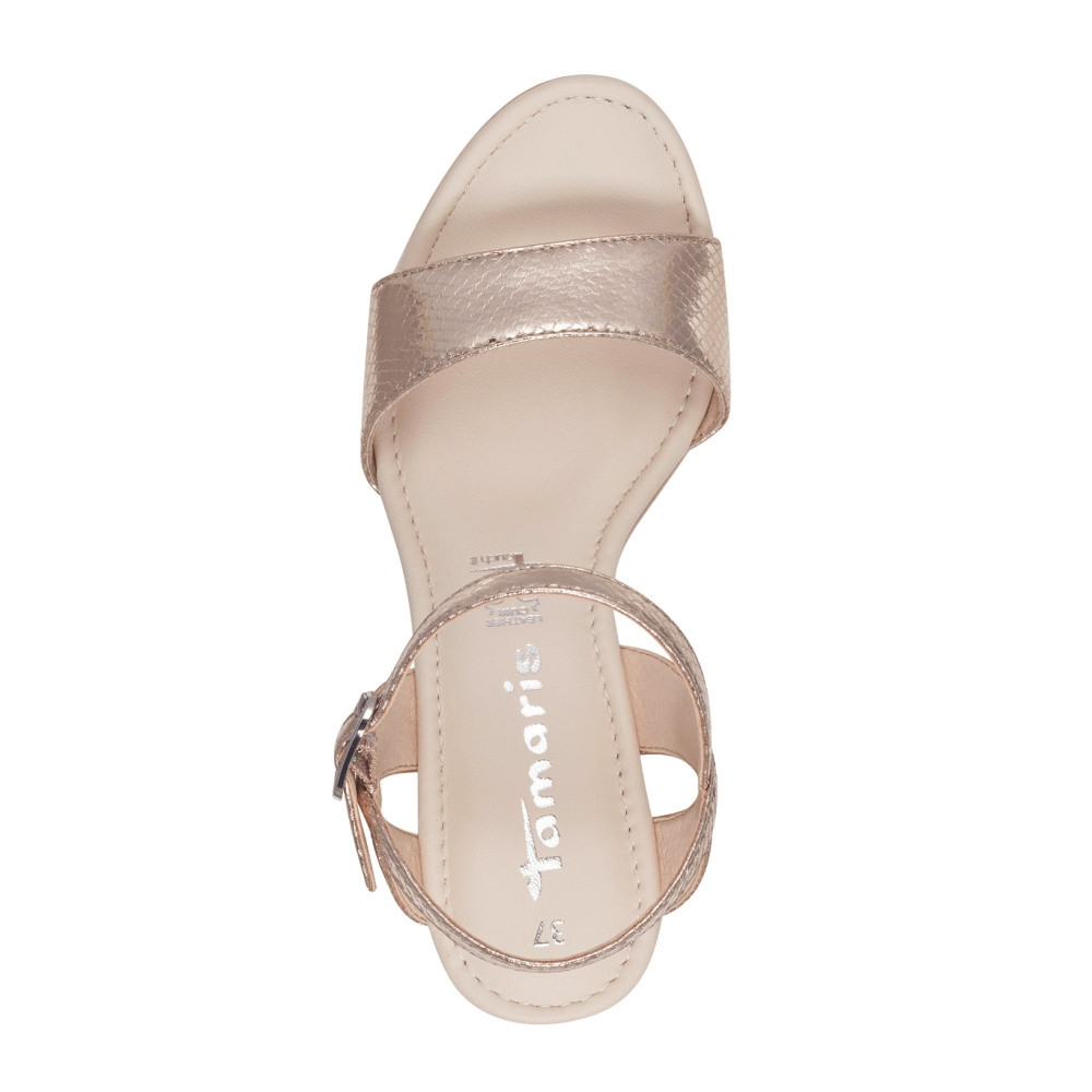 detail Dámské sandály TAMARIS 28062-42-933 zlatá S4