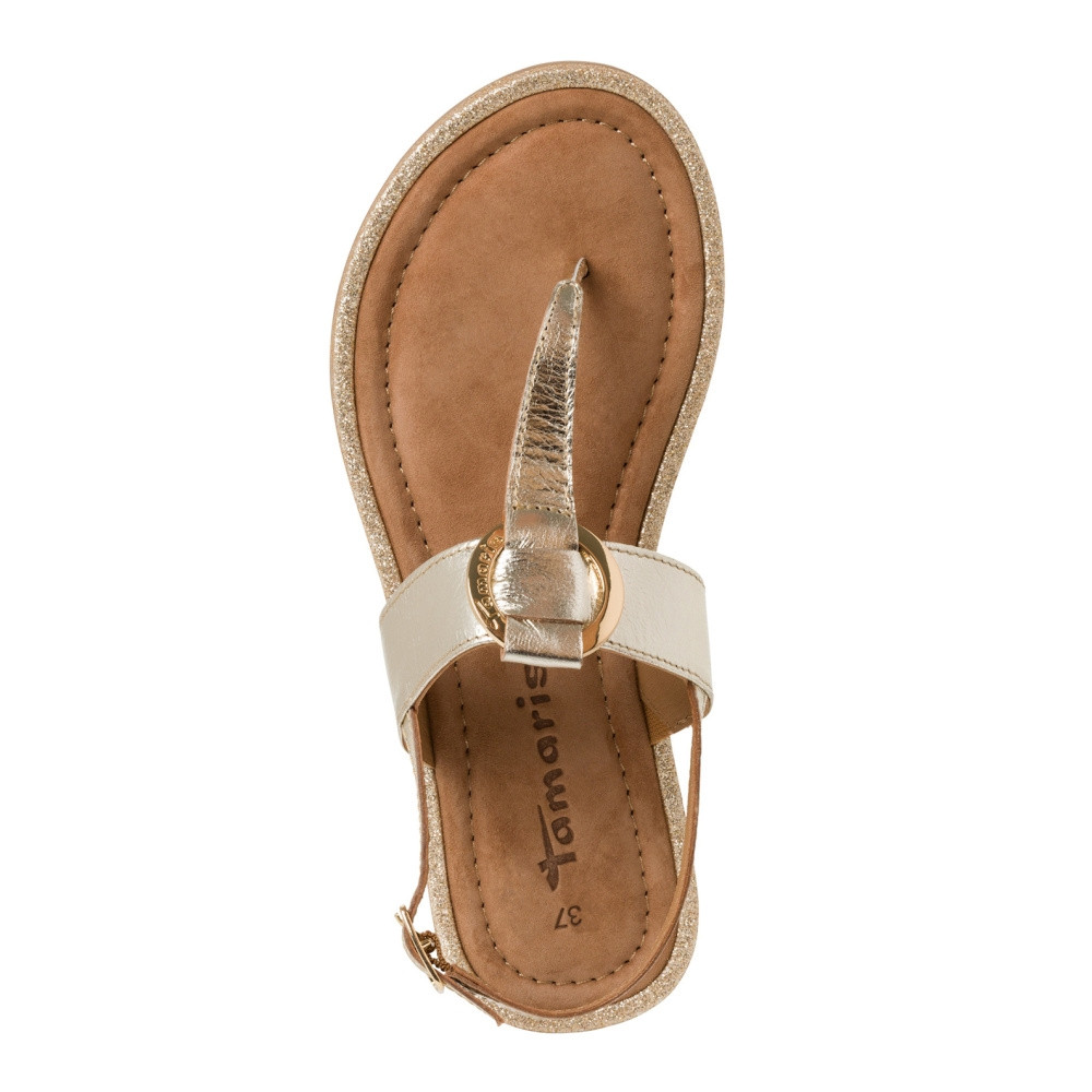 detail Dámské sandály TAMARIS 28154-42-933 zlatá S4