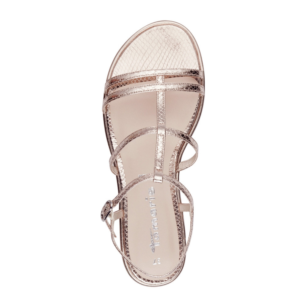 detail Dámské sandály TAMARIS 28158-42-933 zlatá S4