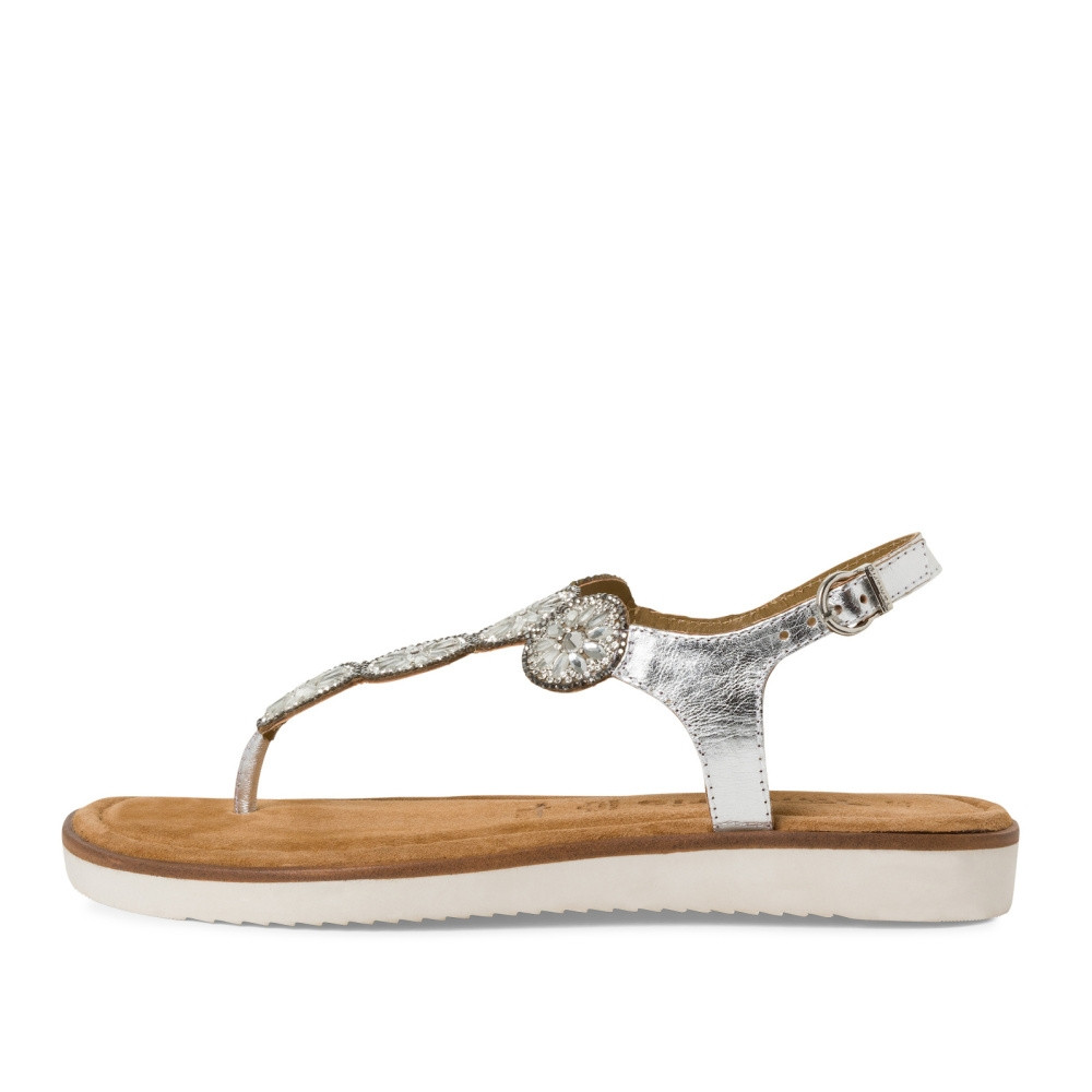 detail Dámské sandály TAMARIS 28602-42-941 stříbrná S5