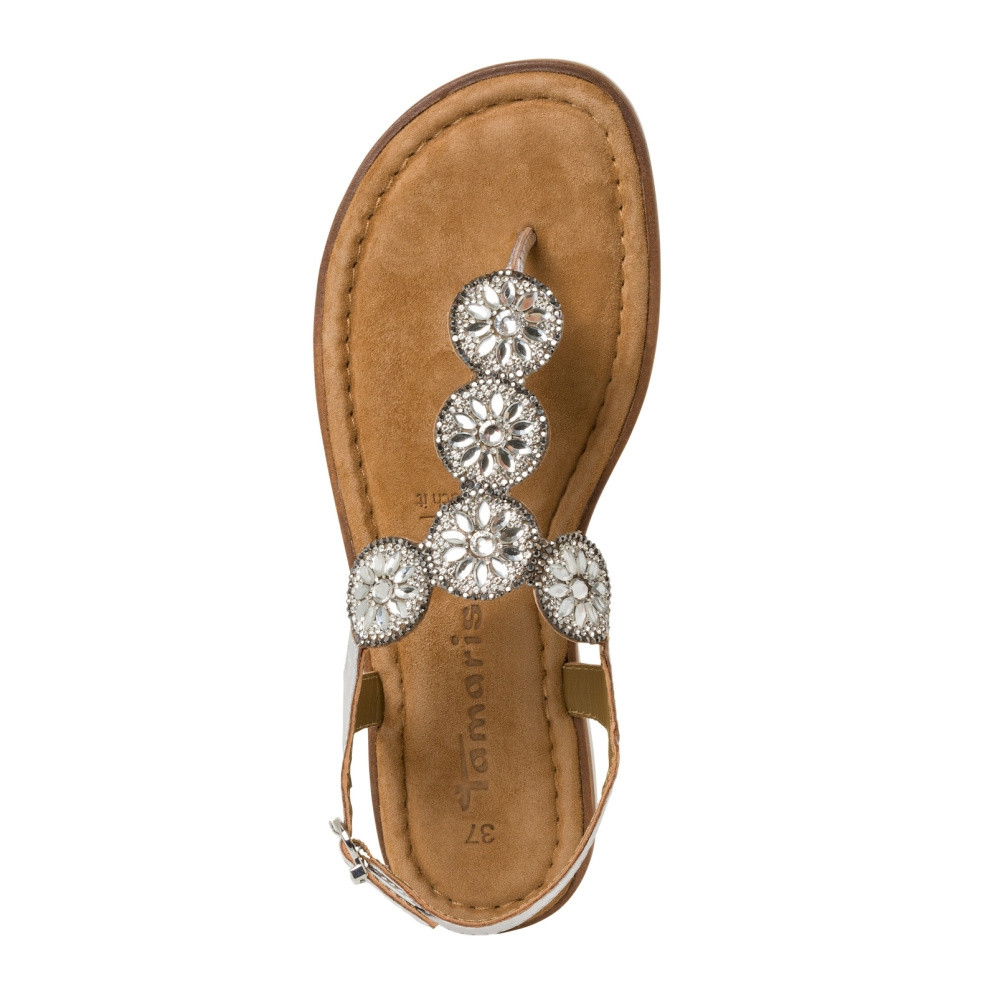 detail Dámské sandály TAMARIS 28602-42-941 stříbrná S5