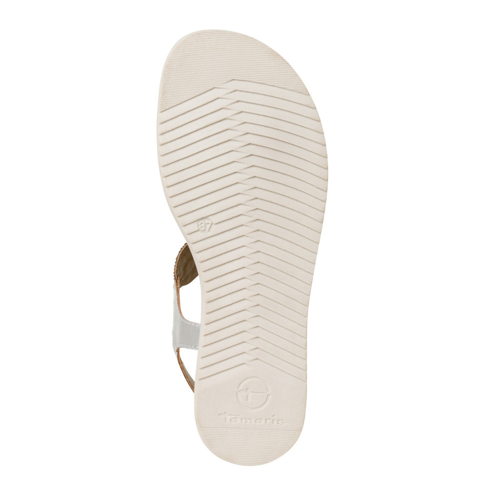 detail Dámské sandály TAMARIS 28602-42-941 stříbrná S5