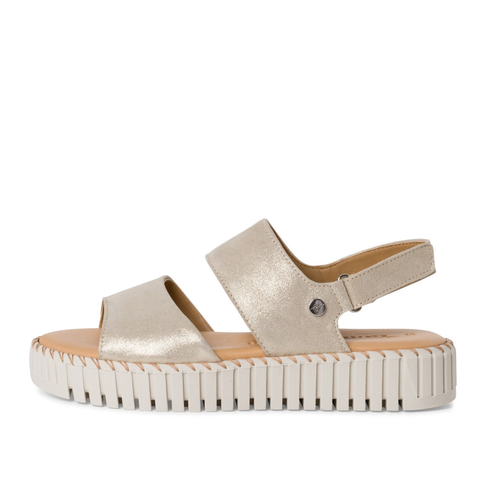 detail Dámské sandály TAMARIS 28710-42-194 zlatá S4