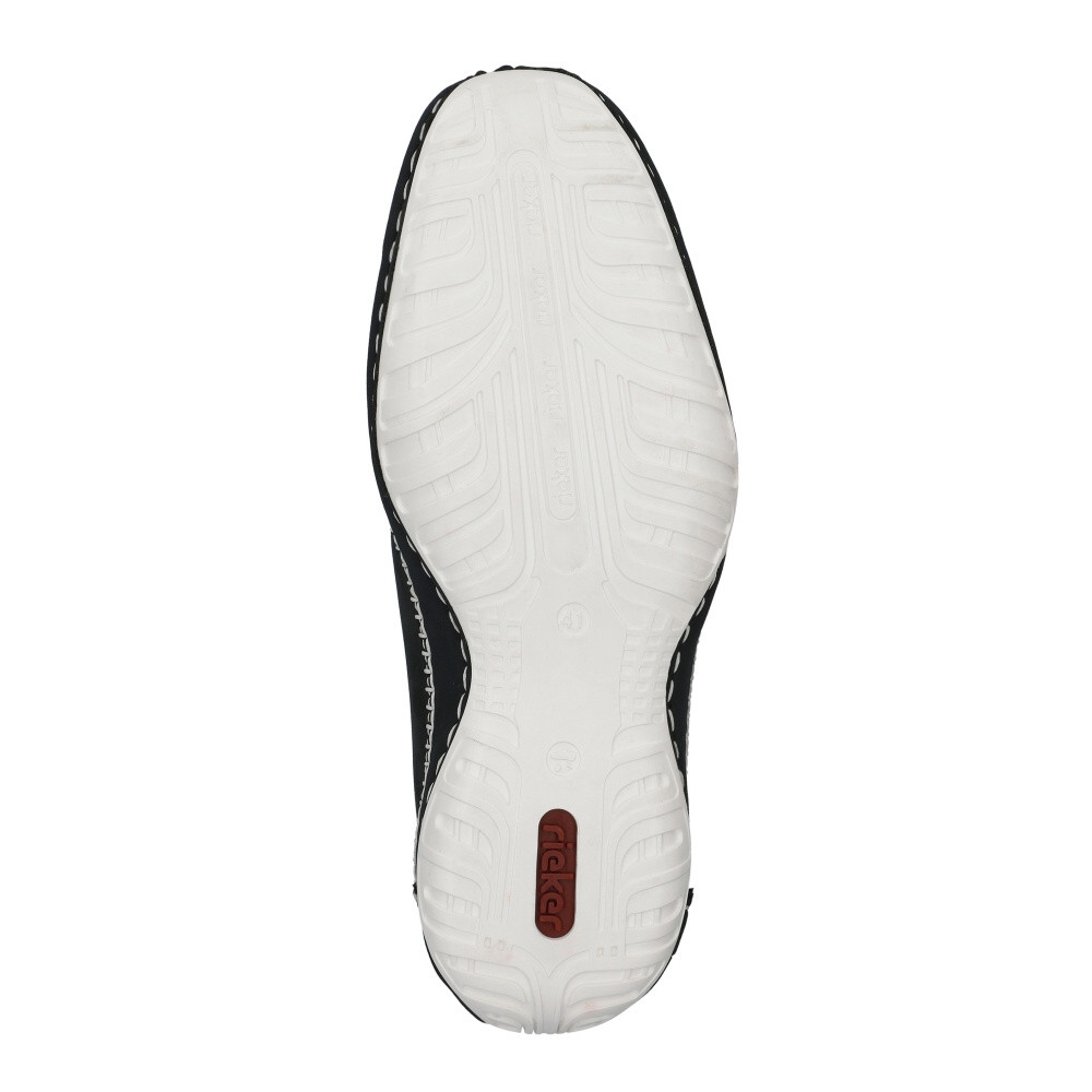 detail Pánské mokasíny RIEKER 06351-14 modrá S4