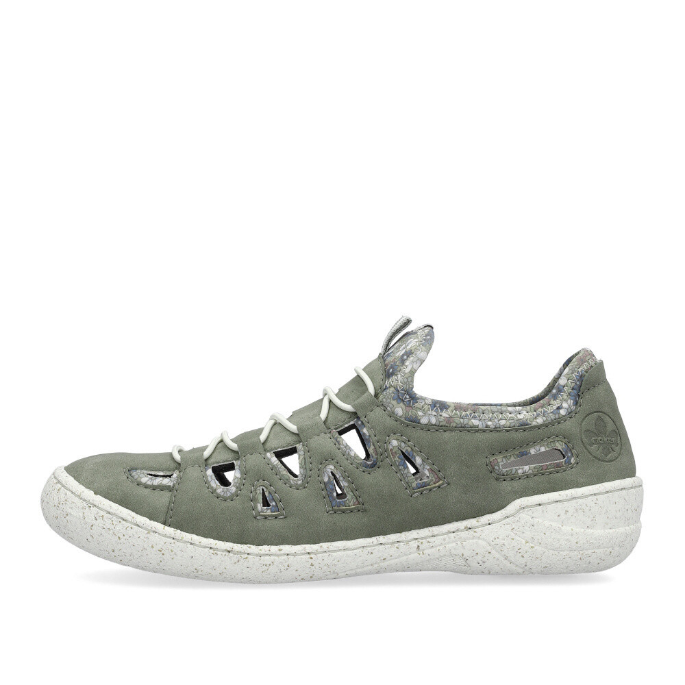 detail Dámské tenisky RIEKER 54551-52 zelená S5