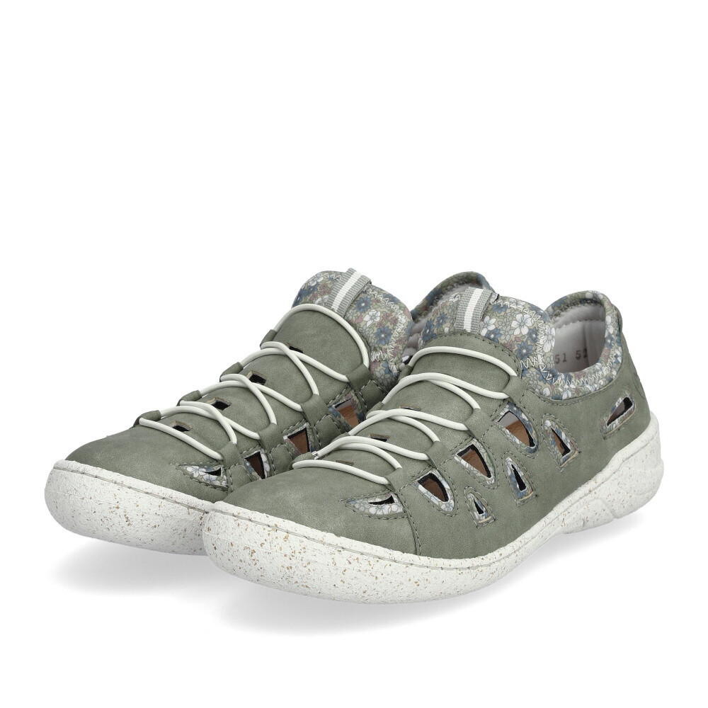 detail Dámské tenisky RIEKER 54551-52 zelená S5