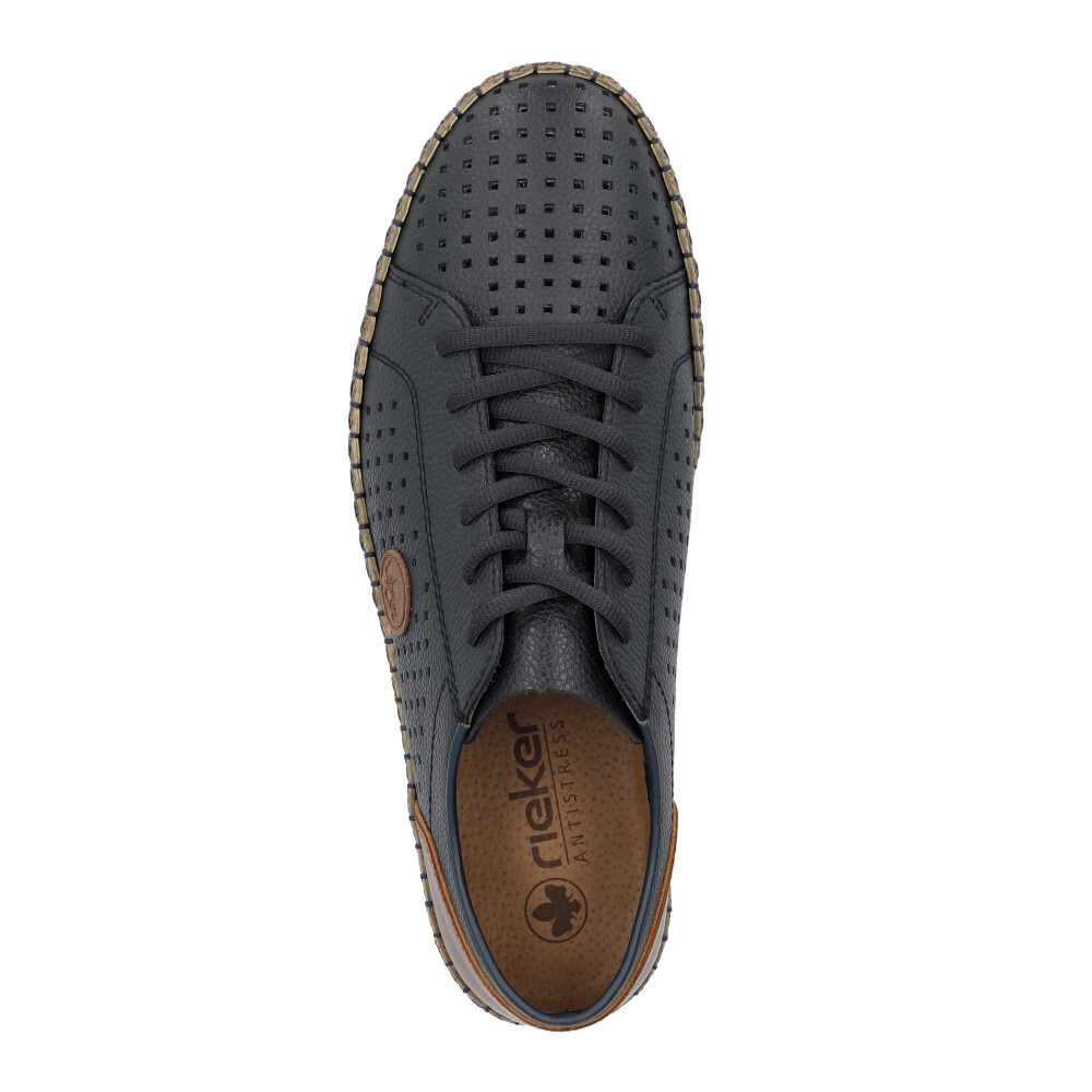 detail Pánské polobotky RIEKER B5213-15 modrá S4