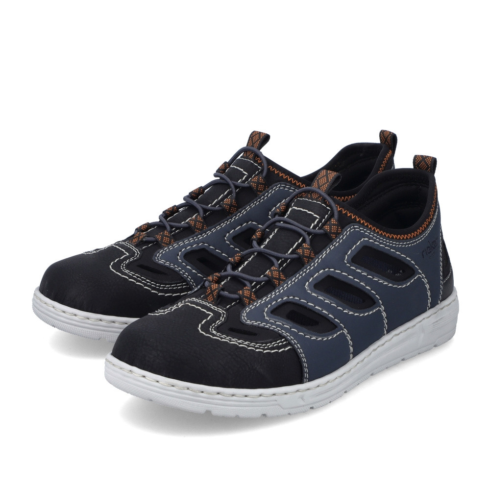 detail Pánské tenisky RIEKER 08665-14 modrá S5