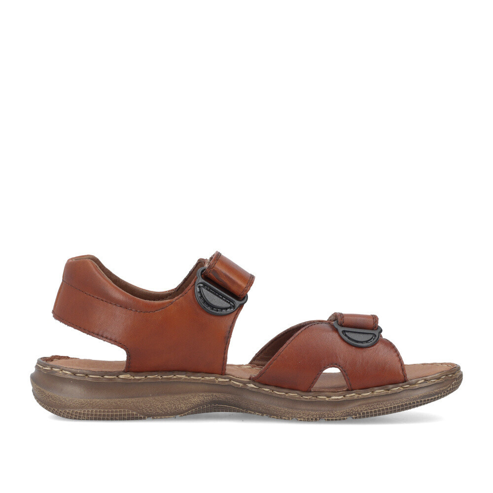 detail Pánské sandály RIEKER 21461-24 hnědá S5
