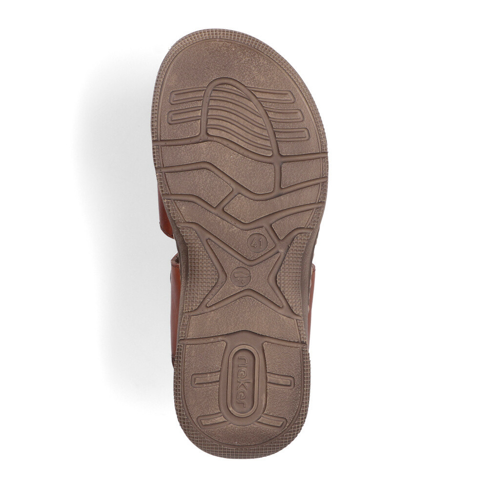 detail Pánské sandály RIEKER 21461-24 hnědá S5