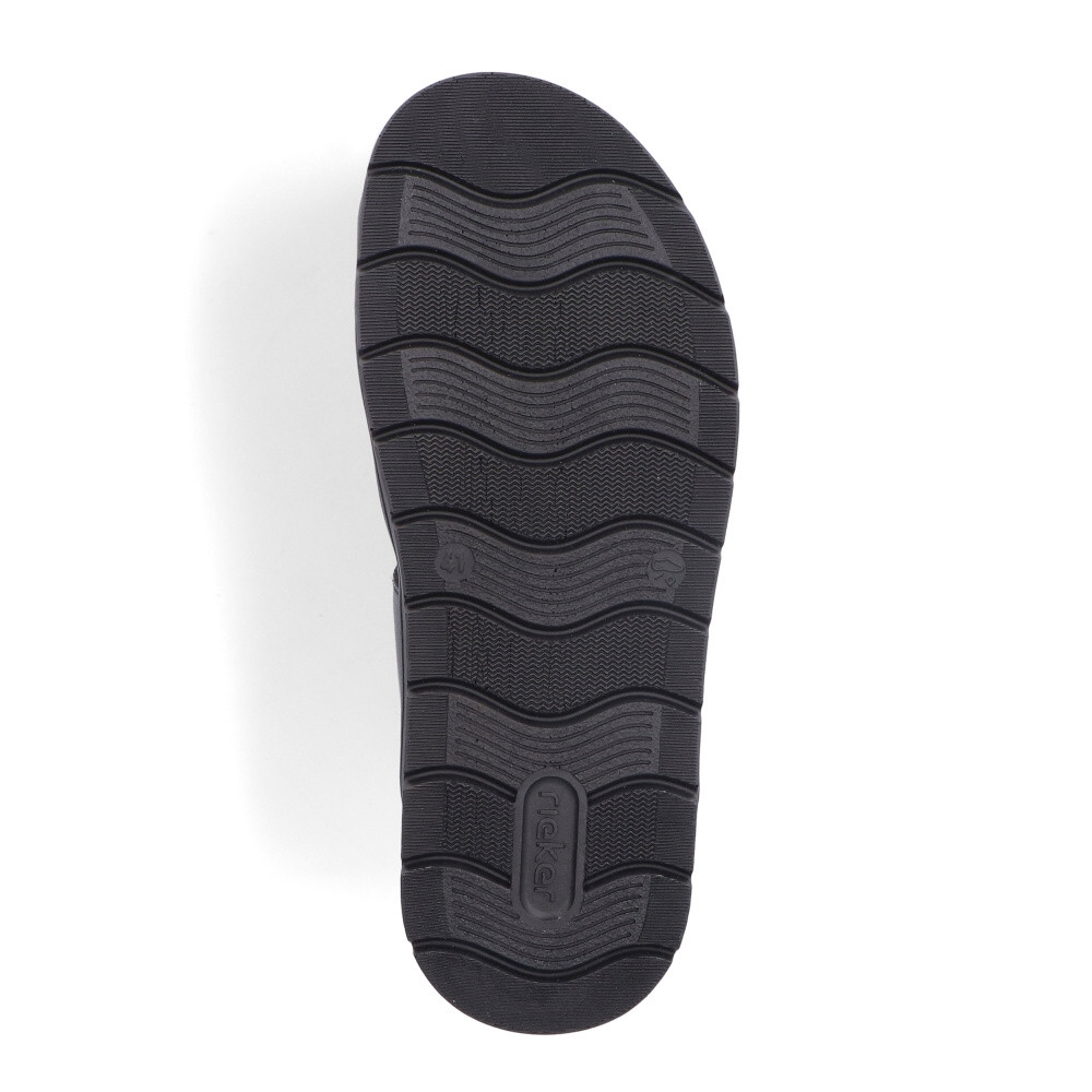 detail Pánské sandály RIEKER 24262-00 černá S4