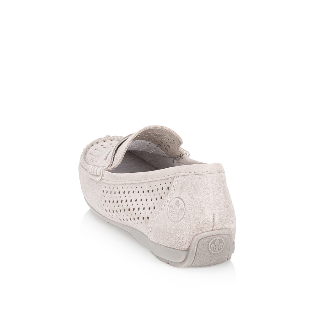 detail Dámské mokasíny RIEKER 40263-31 růžová S4