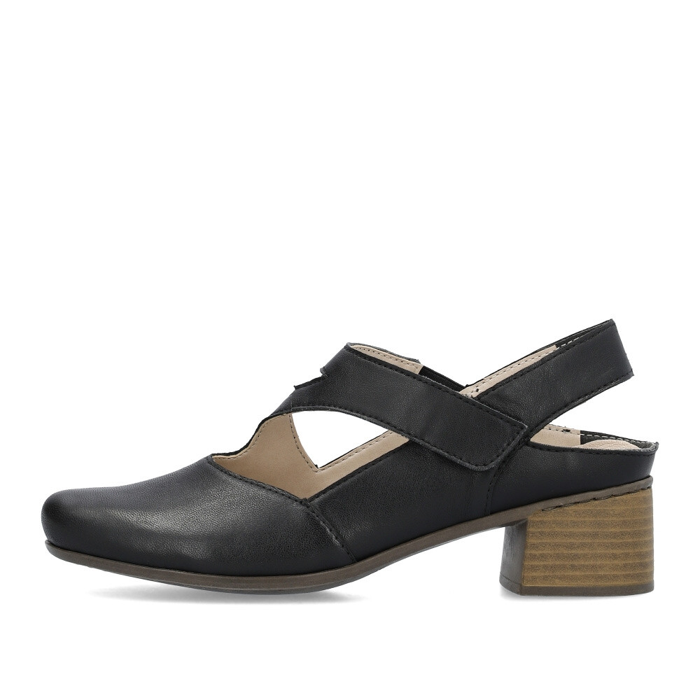 detail Dámské lodičky RIEKER 41697-00 černá S4