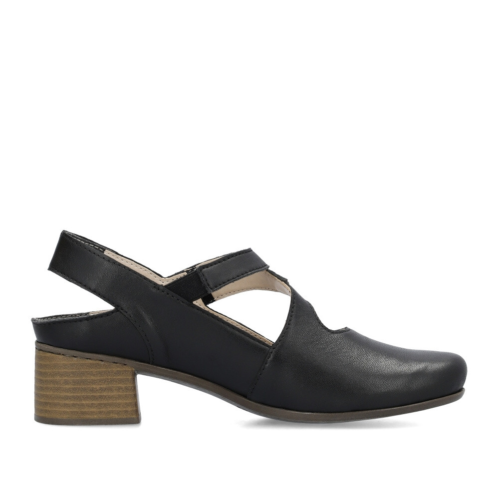 detail Dámské lodičky RIEKER 41697-00 černá S4