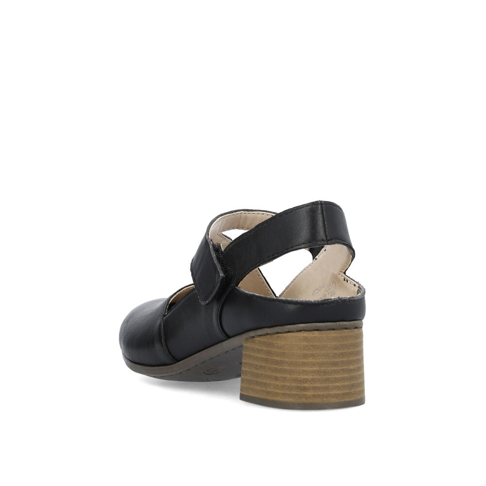 detail Dámské lodičky RIEKER 41697-00 černá S4