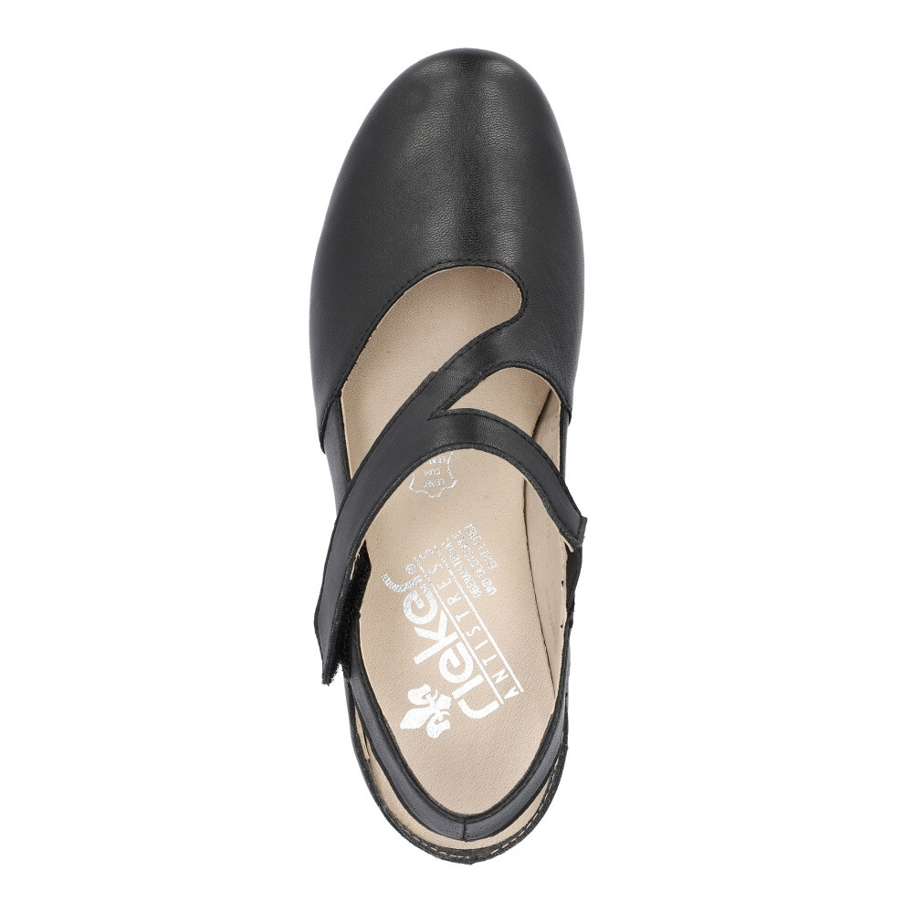 detail Dámské lodičky RIEKER 41697-00 černá S4