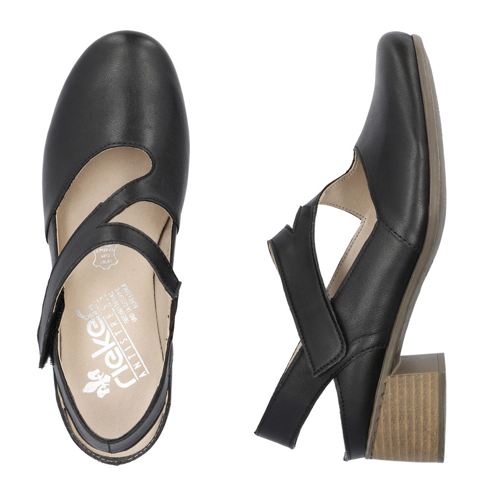 detail Dámské lodičky RIEKER 41697-00 černá S4