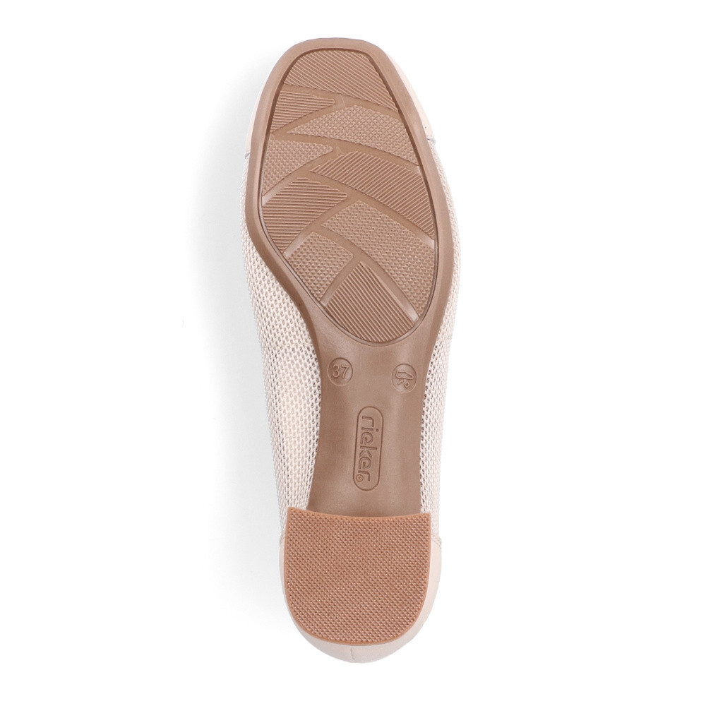 detail Dámské lodičky RIEKER 45065-80 bílá S4