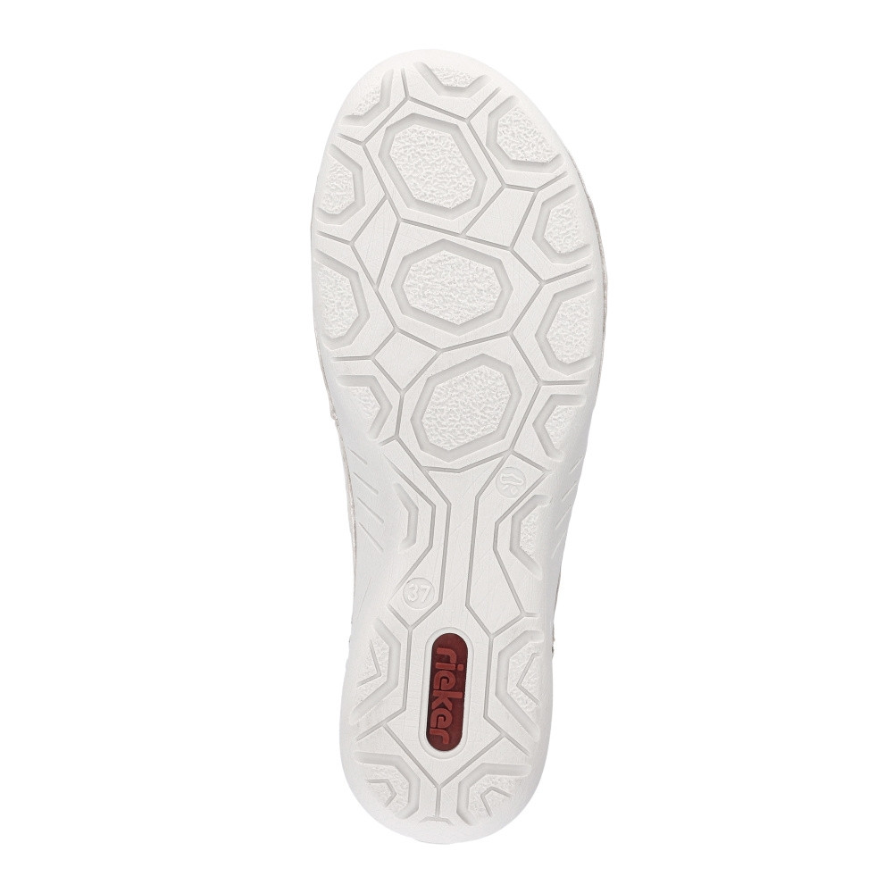 detail Dámské polobotky RIEKER 52546-60 béžová S4