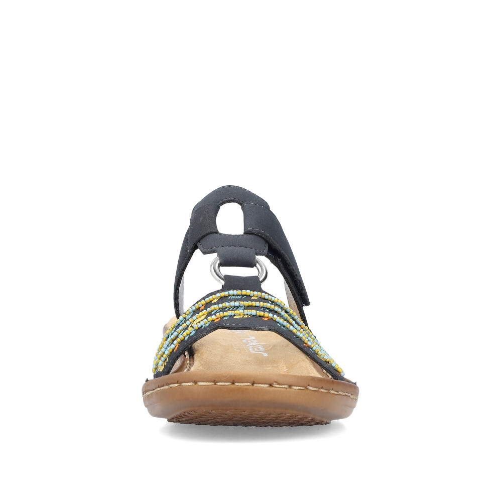 detail Dámské nazouváky RIEKER 60867-14 modrá S4