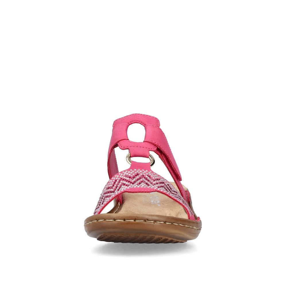 detail Dámské nazouváky RIEKER RIE-10203862-S4 růžová