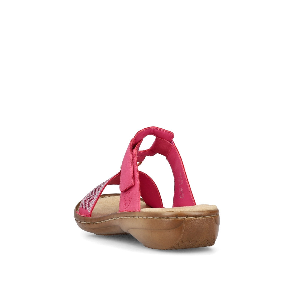 detail Dámské nazouváky RIEKER RIE-10203862-S4 růžová