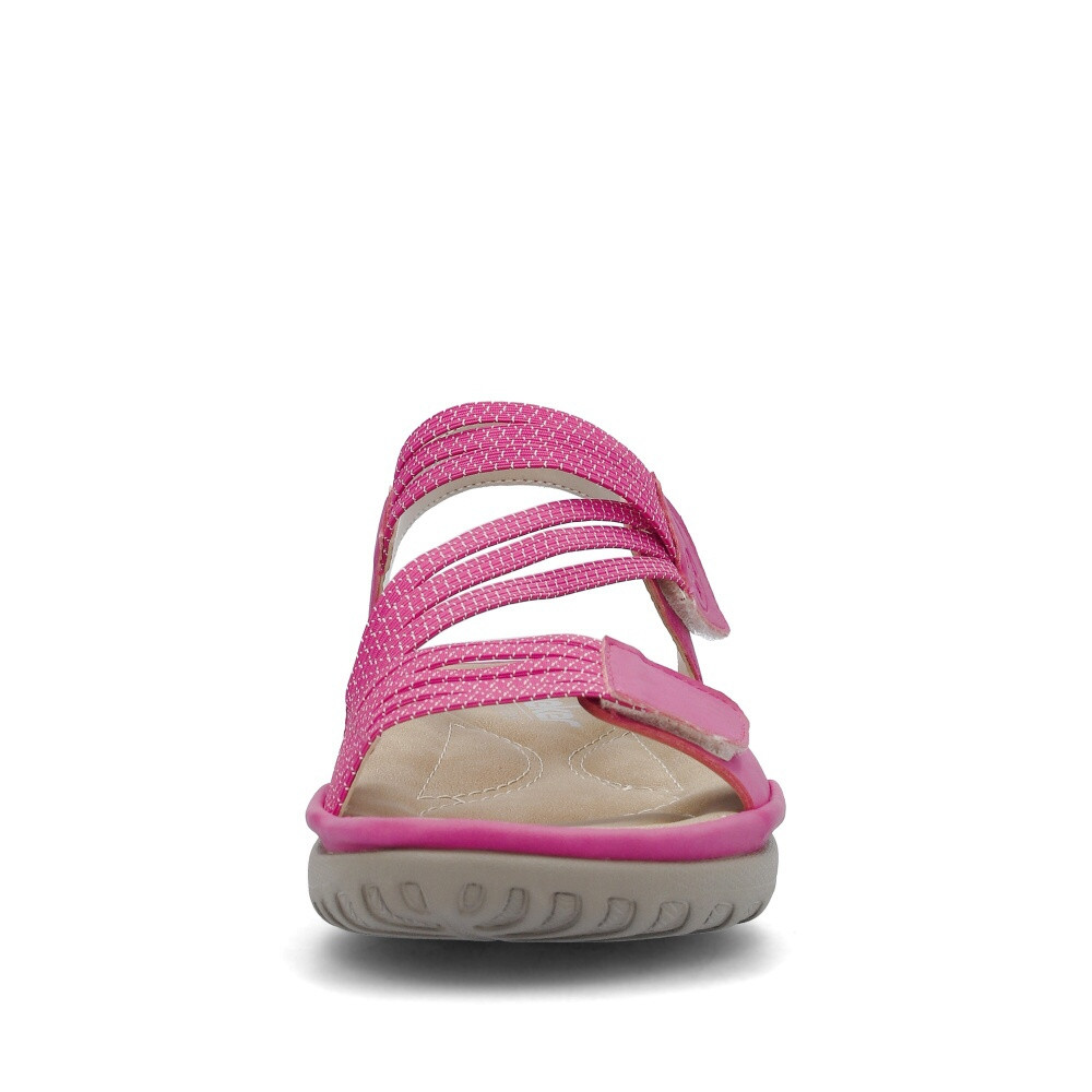 detail Dámské sandály RIEKER 64870-31 růžová S5