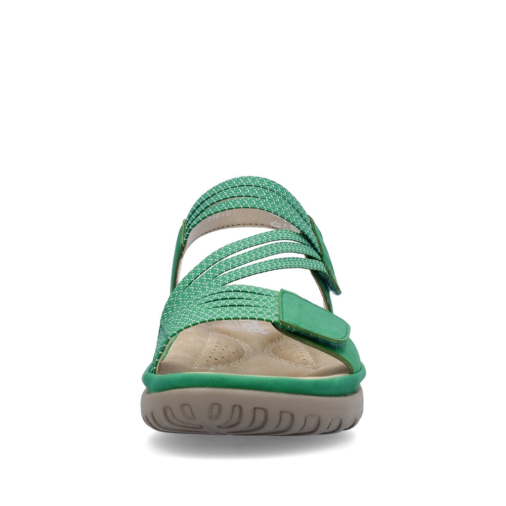 detail Dámské sandály RIEKER 64870-54 zelená S4