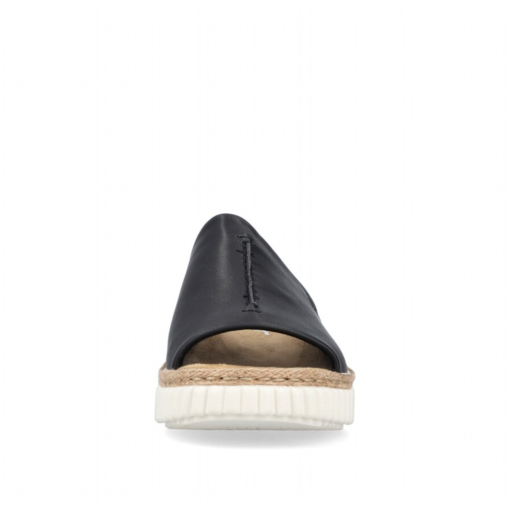 detail Dámské nazouváky RIEKER 69288-00 černá S4