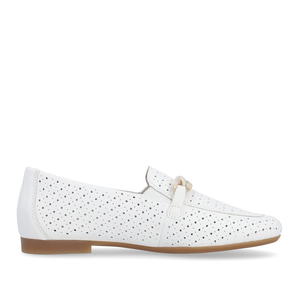 detail Dámské mokasíny REMONTE D0K05-80 bílá S4