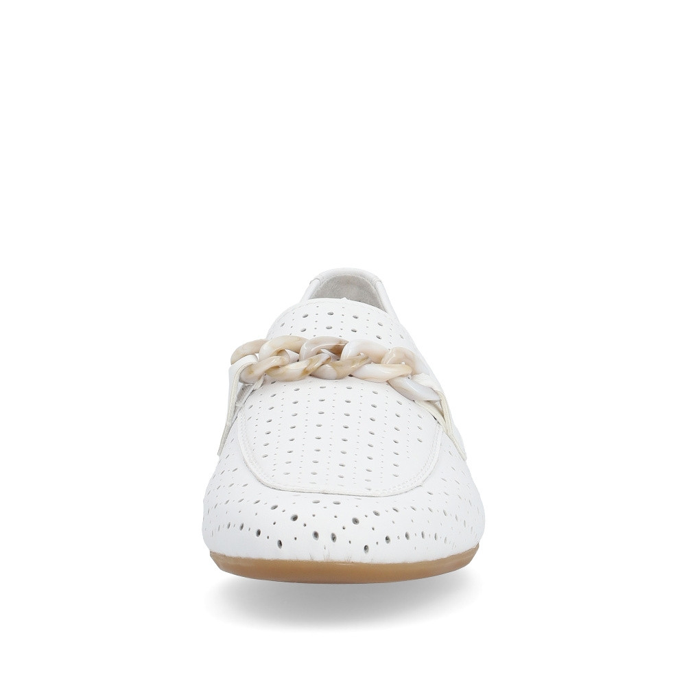 detail Dámské mokasíny REMONTE D0K05-80 bílá S4