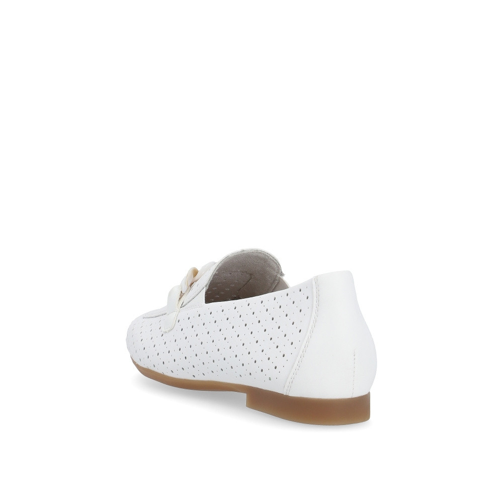 detail Dámské mokasíny REMONTE D0K05-80 bílá S4