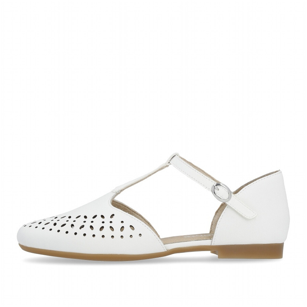 detail Dámské sandály REMONTE D0K08-80 bílá S4