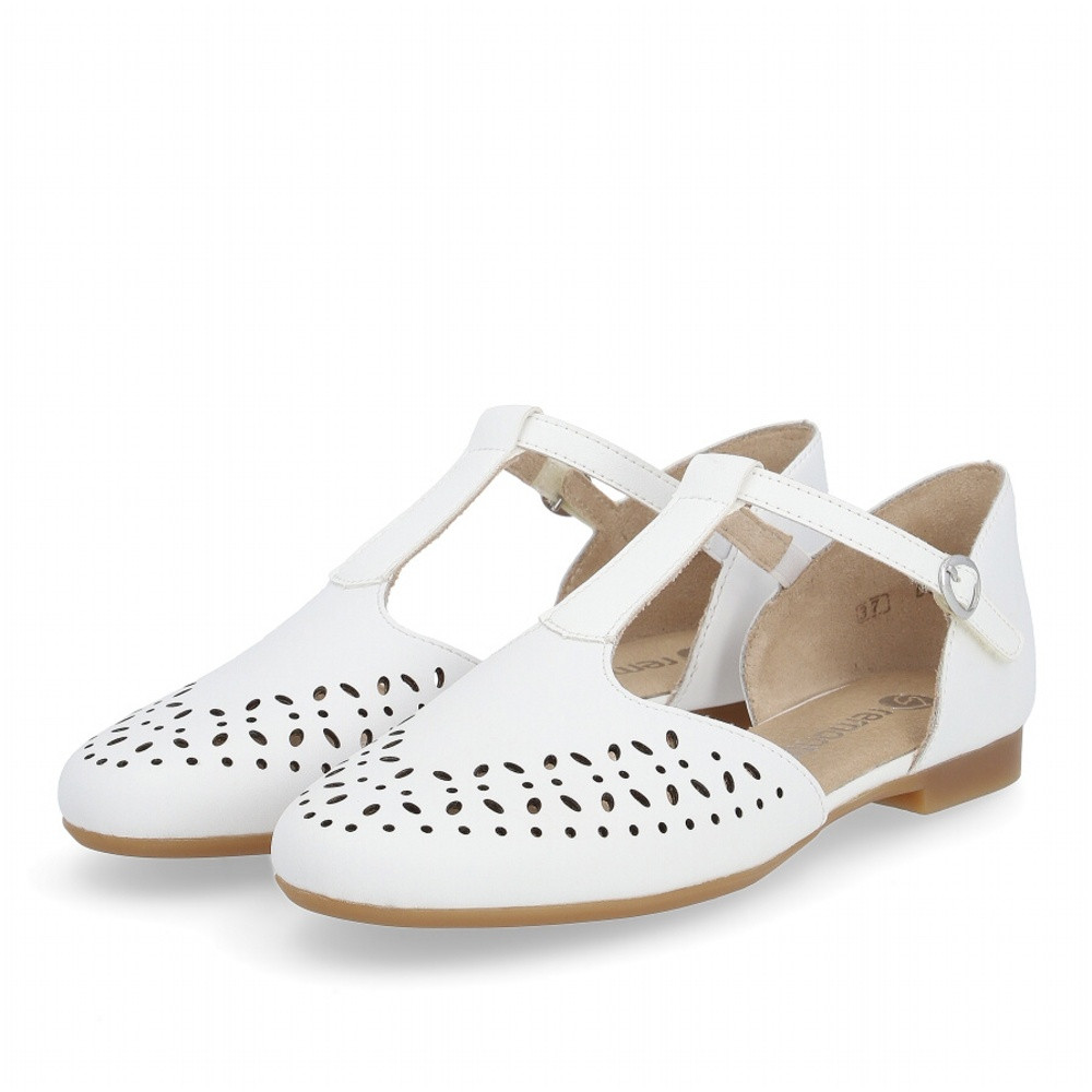 detail Dámské sandály REMONTE D0K08-80 bílá S4