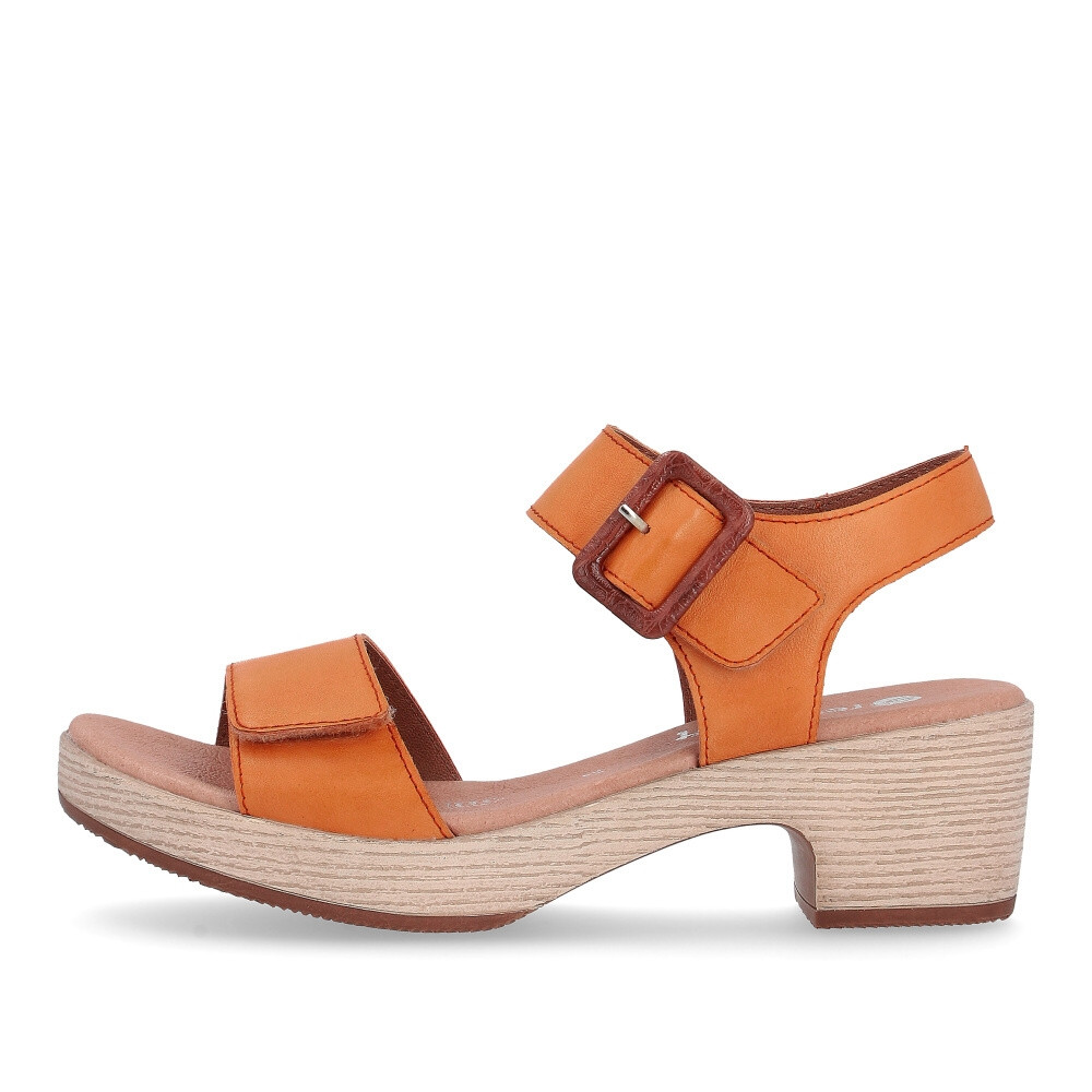 detail Dámské sandály REMONTE D0N52-38 oranžová S4