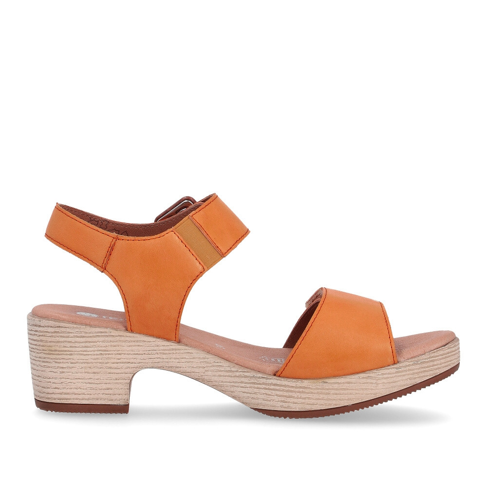 detail Dámské sandály REMONTE D0N52-38 oranžová S4
