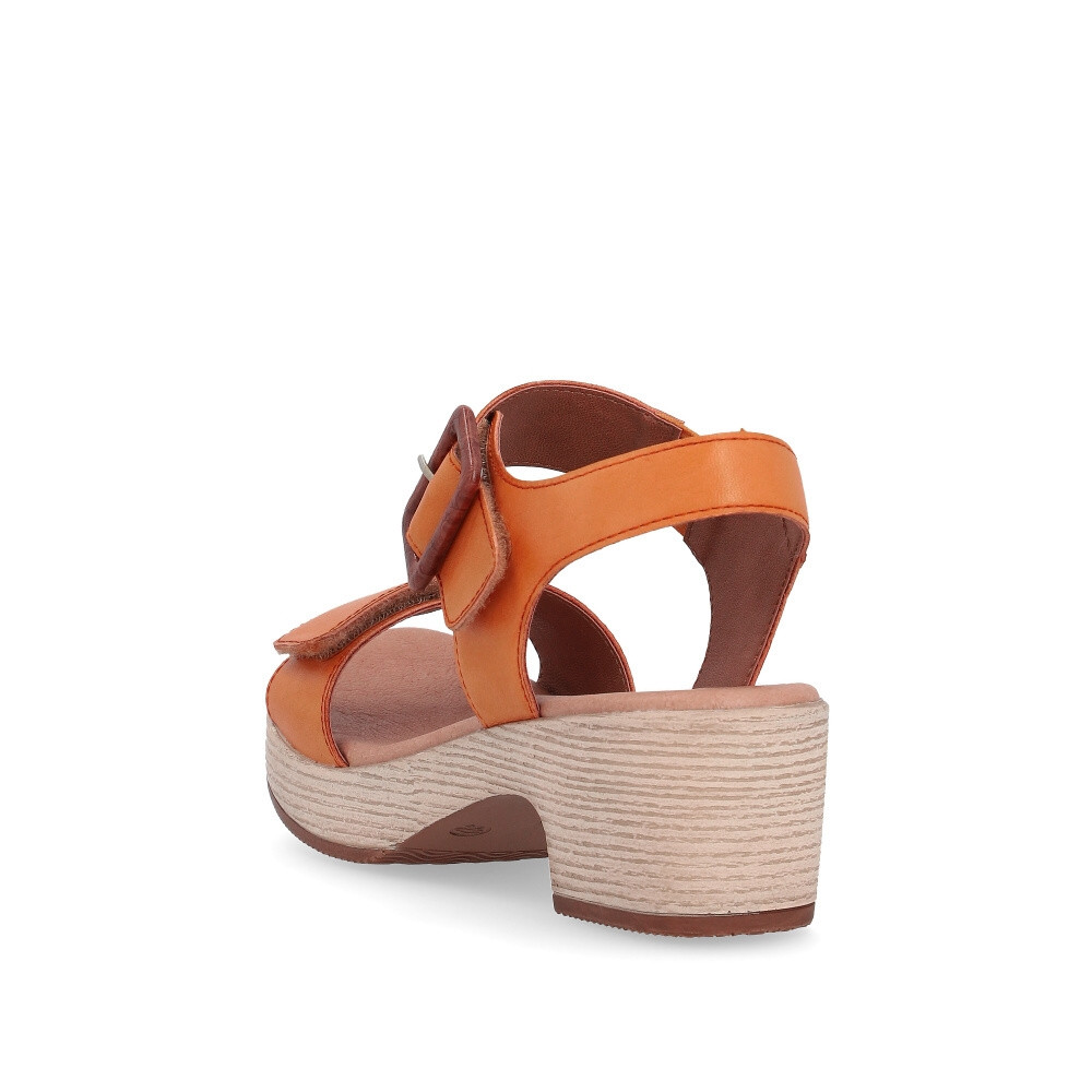 detail Dámské sandály REMONTE D0N52-38 oranžová S4