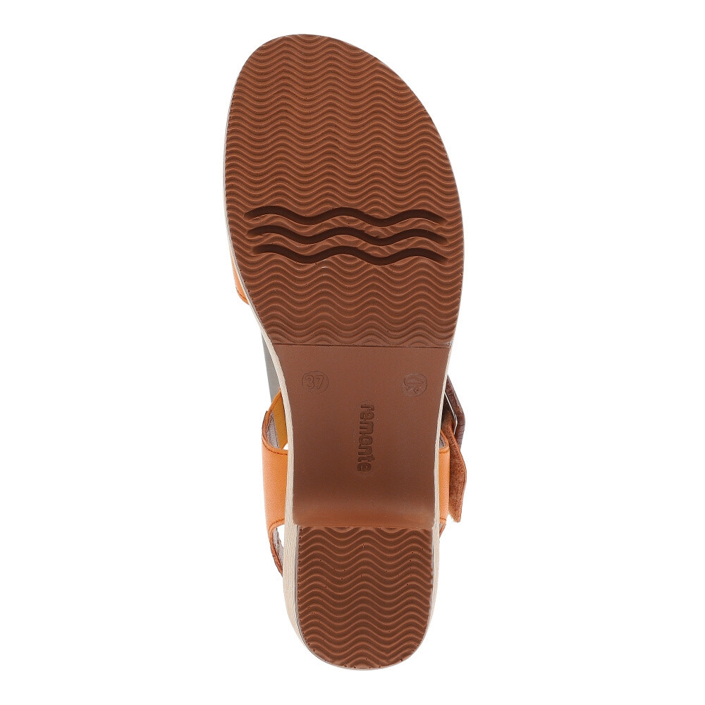 detail Dámské sandály REMONTE D0N52-38 oranžová S4