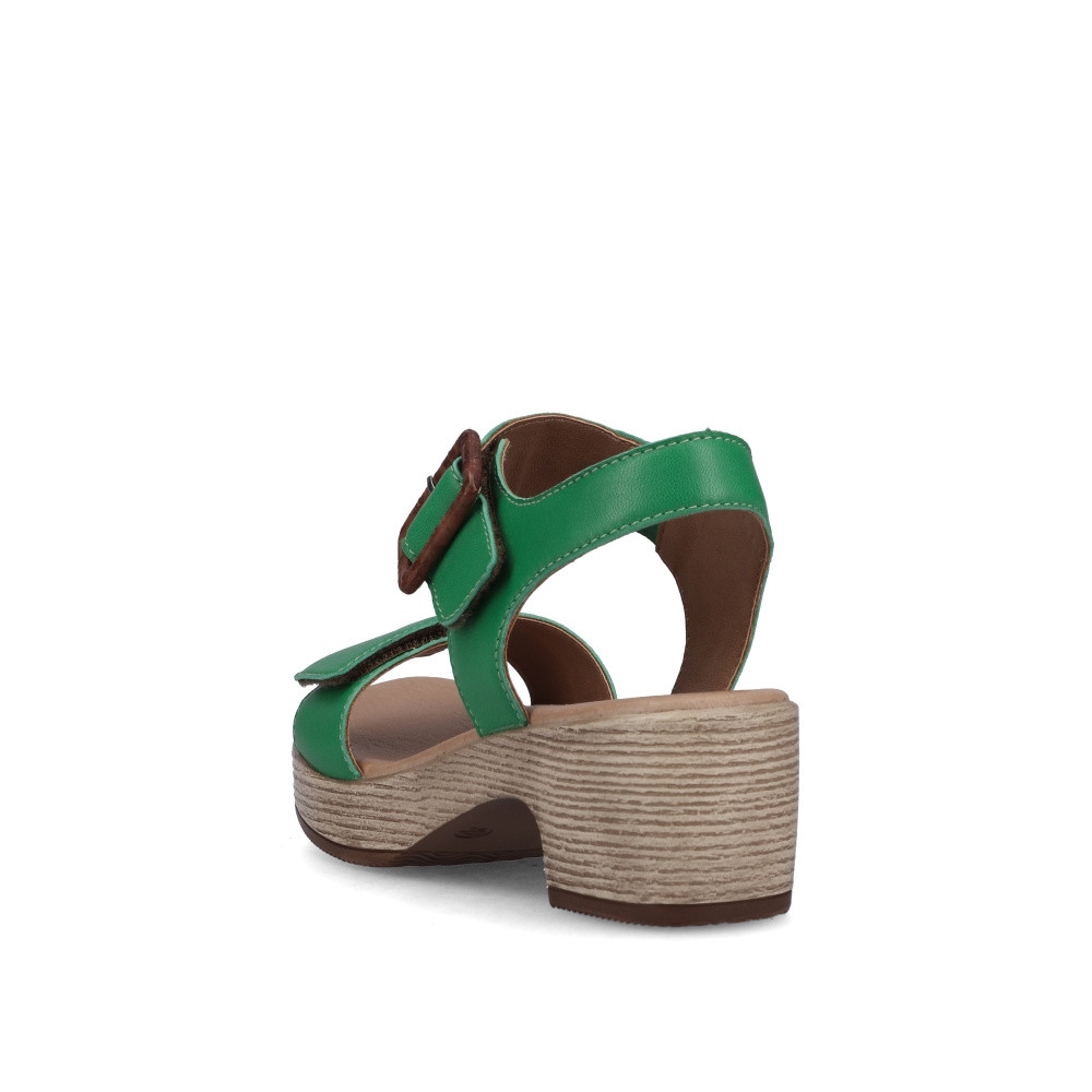 detail Dámské sandály REMONTE D0N52-52 zelená S4