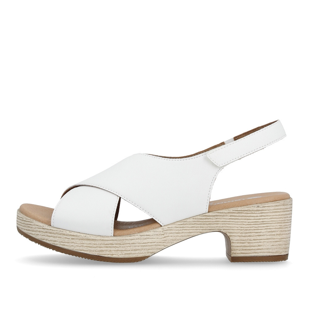 detail Dámské sandály REMONTE D0N54-80 bílá S4