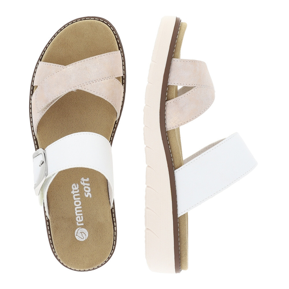 detail Dámské nazouváky REMONTE D2048-90 bílá S5