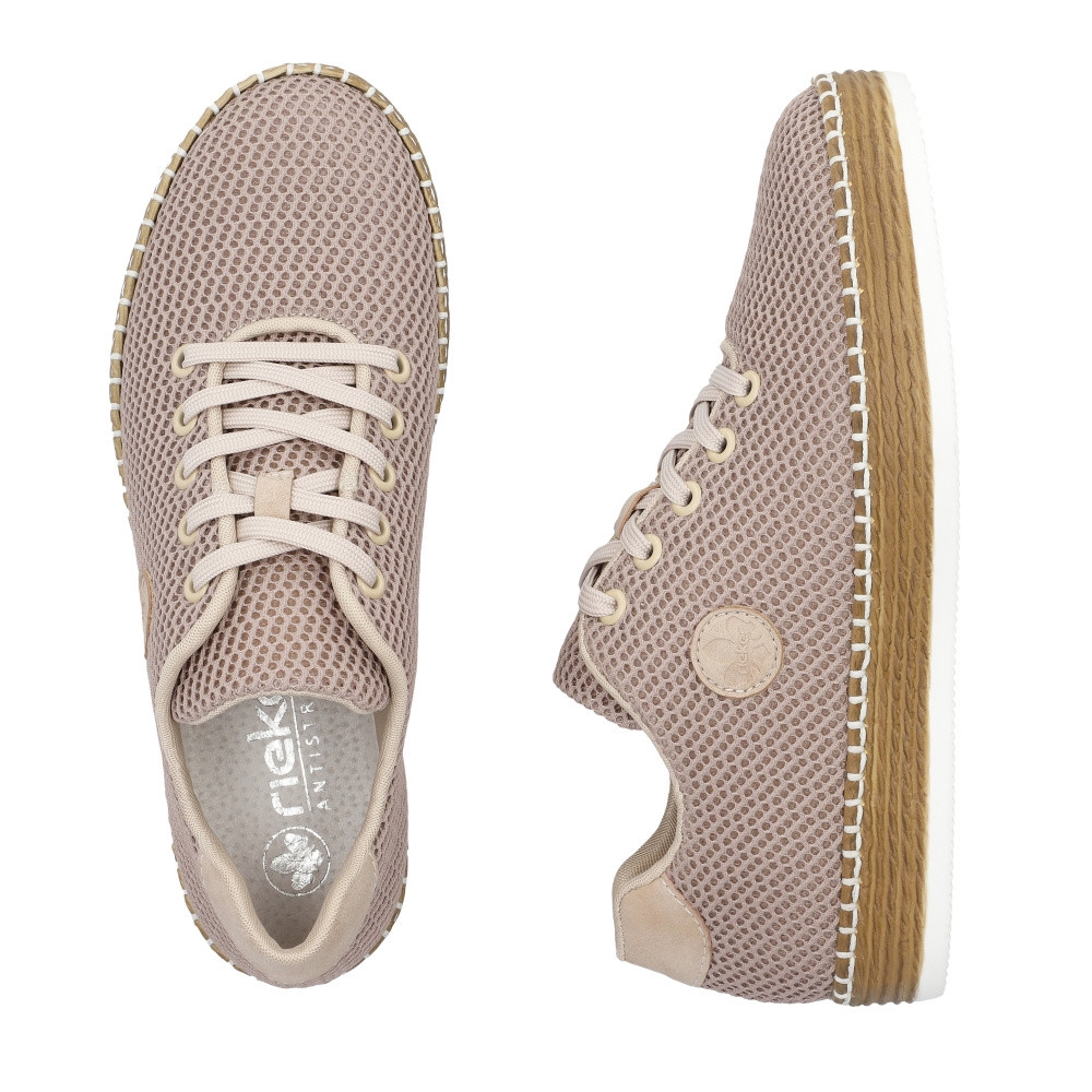 detail Dámské tenisky RIEKER L78G0-31 růžová S4