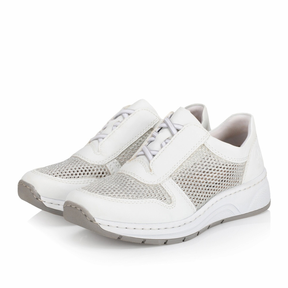 detail Dámské tenisky RIEKER N6552-80 bílá S4