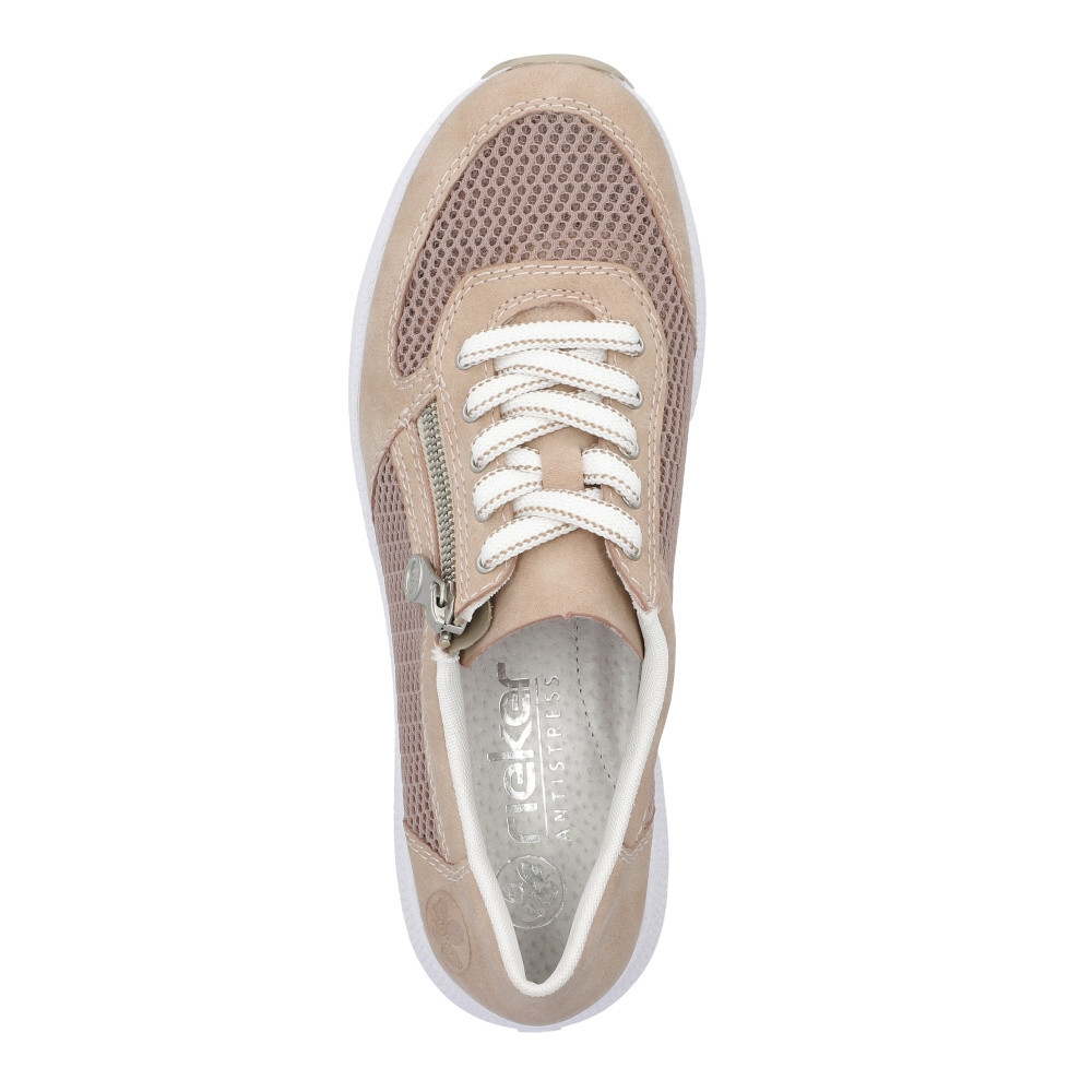 detail Dámské tenisky RIEKER N8454-31 růžová S4